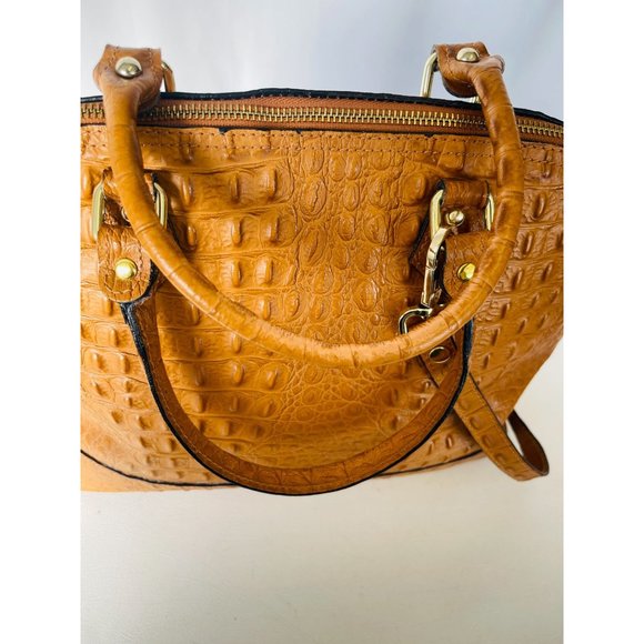 M&R Moda in Pelle Firenze Italy Leather Bag - Picture 7 of 14